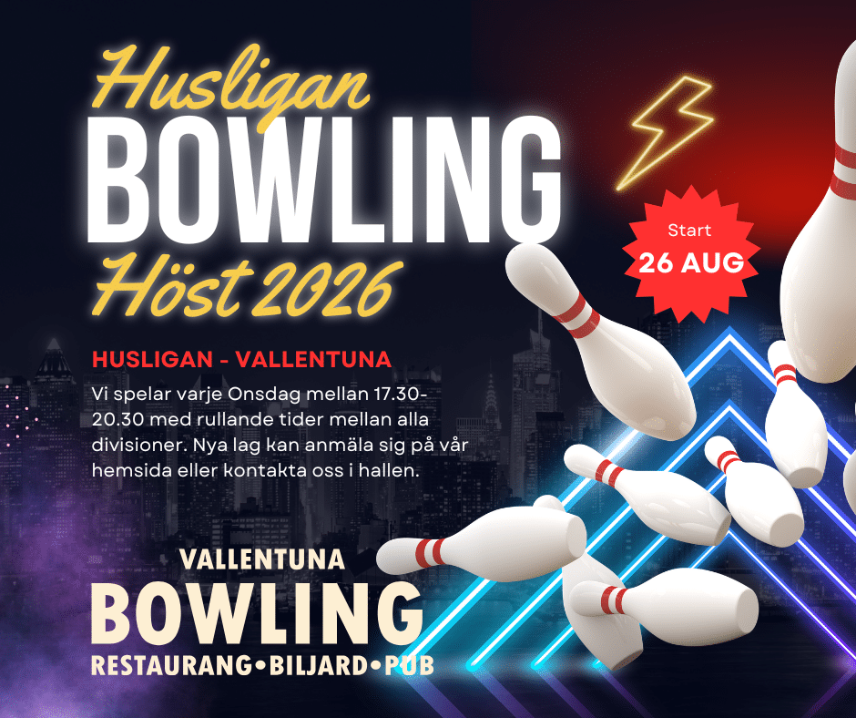 Husligan höst 2026 – Startar 28:e augusti